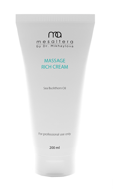 Mesaltera MASSAGE RICH CREAM, 200 мл Массажный крем для лица
