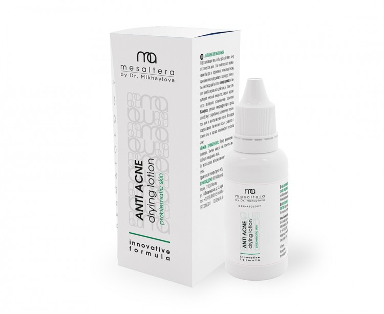 Mesaltera ANTI ACNE DRYING Лосьон, 30ml Подсушивающий лосьон