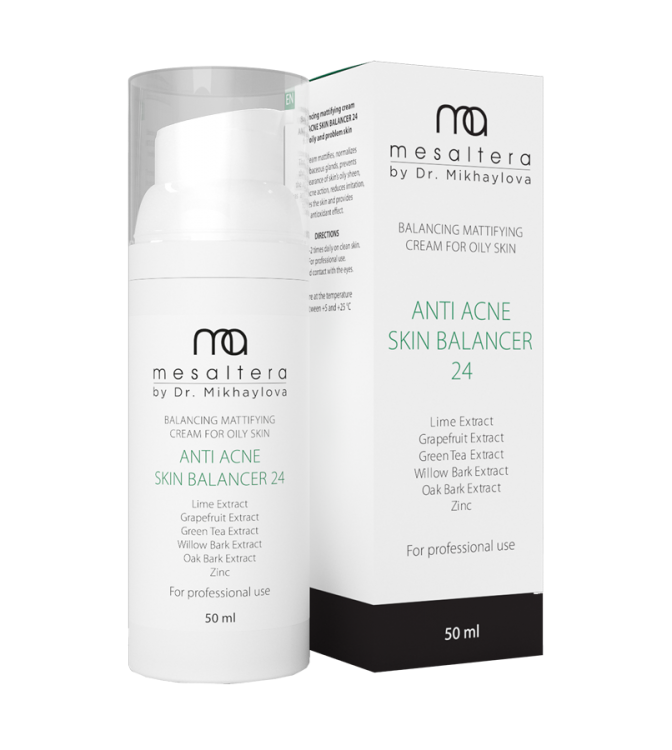 Mesaltera SEBO CONTROL CREAM/ Регулирующий матирующий крем, 50 мл