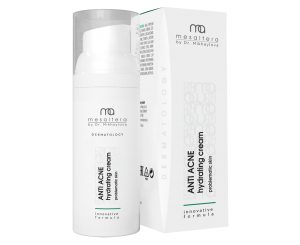 Mesaltera ANTI-ACNE HYDRATING CREAM/ Анти Акне Гидратинг Крем,  50 мл Увлажняющий крем для проблемной и жирной кожи