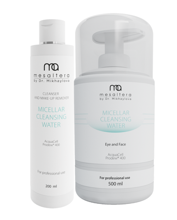 Mesaltera MICELLAR CLEANSER, 200 мл Мицелярная вода для экспресс демакияжа