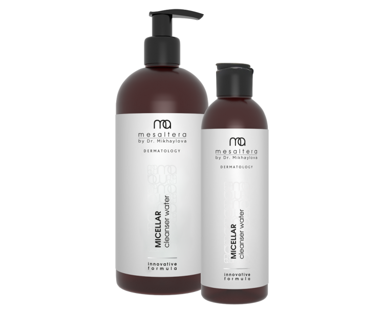 Mesaltera MICELLAR CLEANSER, 200 мл Мицелярная вода для экспресс демакияжа